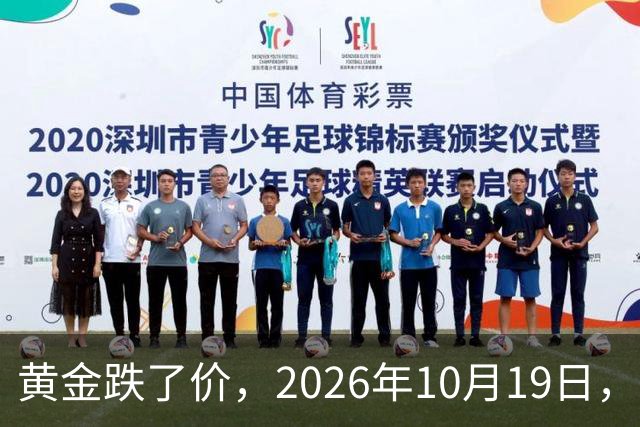 黄金跌了价，2026年10月19日，中国黄金最新价格，人民币黄金最新价格